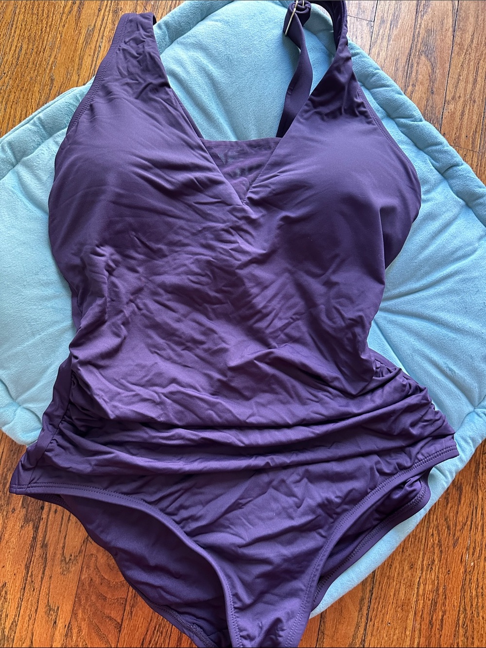 Deep Purple One-Piece Swimsuit